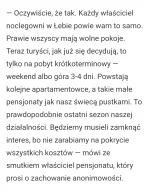 Megasuper - Właściciele "pensjonatów" narzekają bo ludzie wolą wynająć apartament niż...