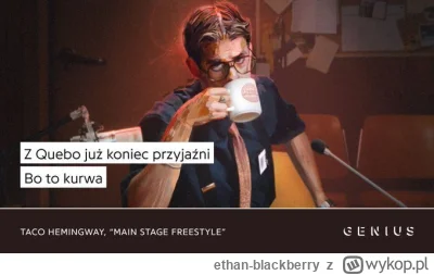 ethan-blackberry - oto powód dla którego nie było Taco na scenie ( ͡° ͜ʖ ͡°)
#quebona...