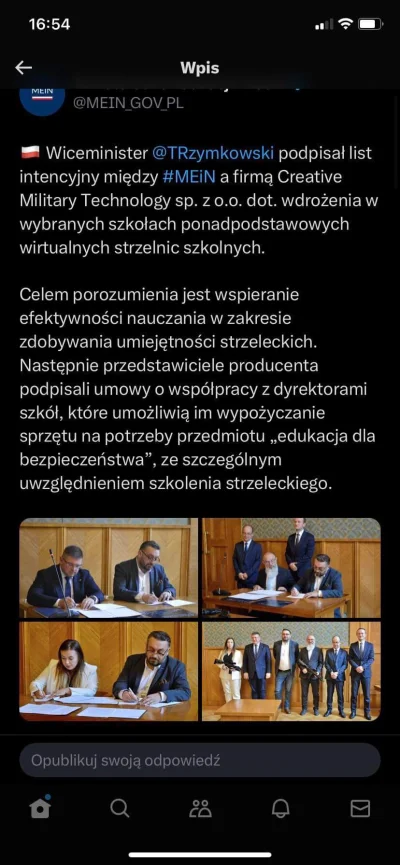 uziel - Firma założona 14 września, a już 2 października ministerstwo edukacji narodo...