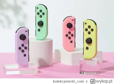 kolekcjonerki_com - Pastelowe warianty Joy-Conów do Nintendo Switch można już zamawia...