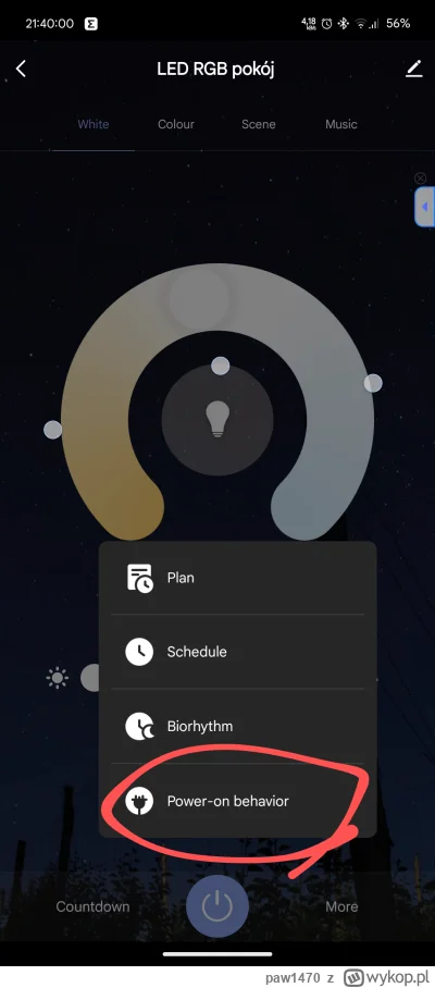 paw1470 - @dran2 daj screeny. Moje żarówki mają możliwość zmiany. Nawet każde inne ur...