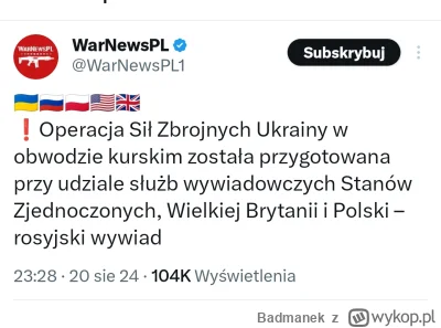 Badmanek - #wojna #ukraina #rosja

Potężne Paljaki xD