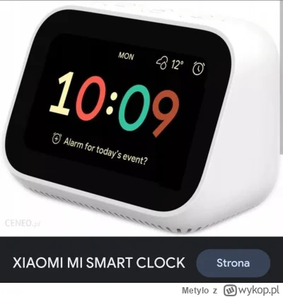 Metylo - posiada ktoś z was Xiaomi mi Smart clock?
jak wygląda integracja rzeczy z ek...