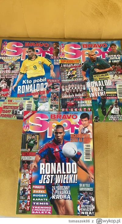 tomaszek86 - @miklo poki co mam takienz Ronaldo Nazario :)