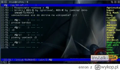 enron - Kiedyś to było... Miałem GG jedynie do kontaktów ze znajomymi i współpracowni...