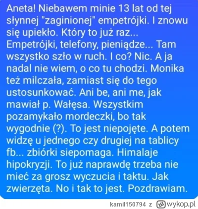 kamil150794 - Dziś mija 13 lat, od kiedy klasowy sebek-złodziej na zakończenie gimnaz...