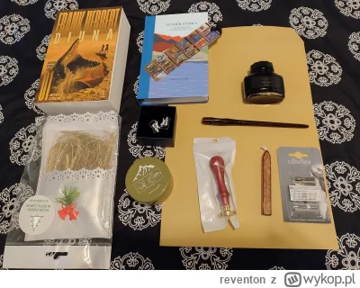 reventon - I ja chwalę się moja paką #pokapake od kolegi @anasiks.
Paczka szła długo ...