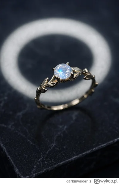 darkinvaider - Dzień dobry .przedstawiam Wam pierścionek wykonany dla wybranki Wykopk...