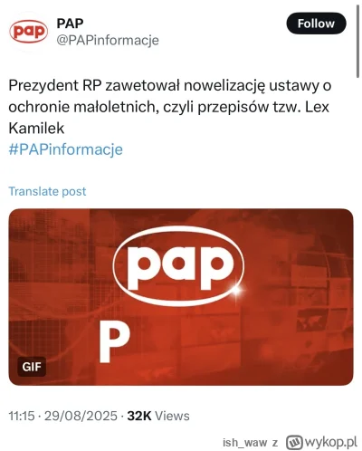 ish_waw - Wprowadziliście ku*wa antypolską patolę do Pałacu.

#bekazpisu #polityka #4...