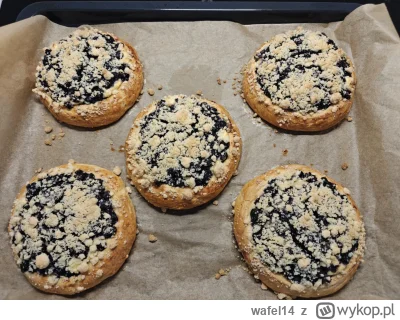 wafel14 - #jagodzianki #chwalesie #pieczzwykopem różowa zrobiła jagodzianki, można si...