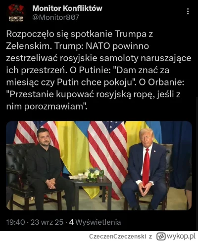 CzeczenCzeczenski - Ahh kolejny miesiąc Pomarańczowy daje zbrodniarzowi, no kto by si...