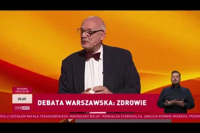 LukaszN - Pan Janusz i performance ze świerszczem

#debata #polityka #korwin