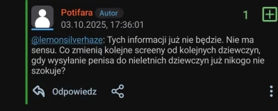 sperg44 - @marek-uram: dobre pytanie @Potifara PUCUJ SIE JAK JUŻ SIEDZISZ TU 24/7. WY...