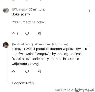 okuratny22 - Bogutku,
z wizerunku normalnego redaktorka z gazety zjechałeś do roli ma...