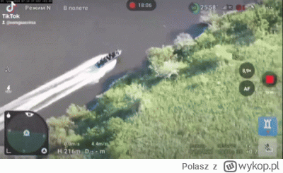 Polasz - Rosyjska łódź pełna żołnierzy wpada na minie rzeczną w obwodzie chersońskim
...
