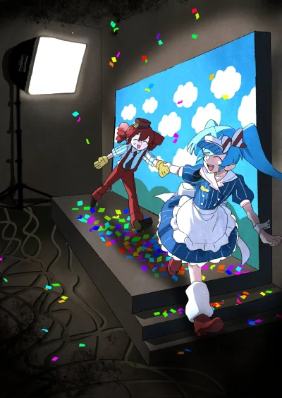 gabrysianowa - #kasaneteto #hatsunemiku #anime