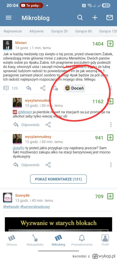 kermitsl - Mireczki, to jakaś nowa funkcja? Nie widziałem wcześniej i nie widzę tego ...