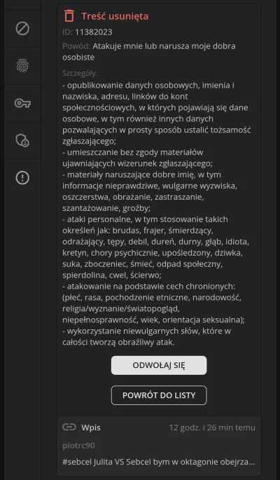 piotrc90 - #sebcel czystki