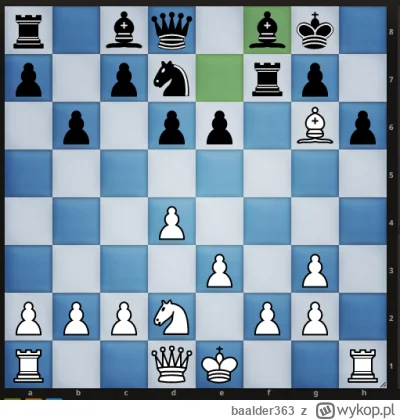 baalder363 - #szachy 

Jak już zdarzyło mi się wspominać - nie jestem zbyt dobry w sz...