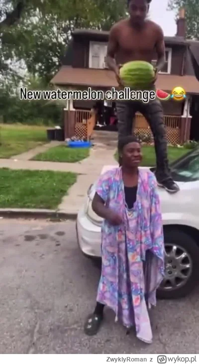 ZwyklyRoman - #trzecieoko watermelon challange