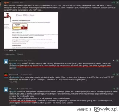 Sanj4z - masakra, ten screen chjowo się zestarzał. #bitcoin  #oszczednosci #gielda