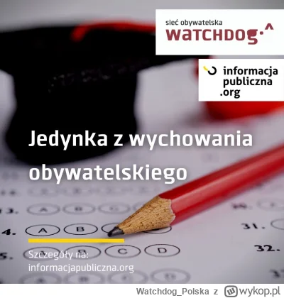 WatchdogPolska - Quiz przed rozpoczęciem roku szkolnego -  co zrobiła dyrekcja szkoły...