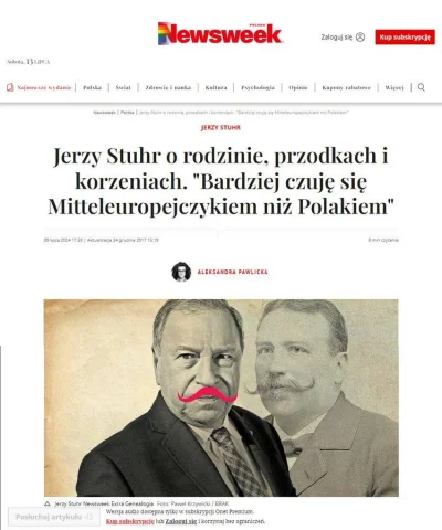 Okcydent - #stuhr 

https://www.newsweek.pl/polska/jerzy-stuhr-o-rodzinie-i-korzeniac...