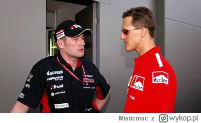 Misticmac - #f1 ponoć to szumacher pociąga za sznurki ze swojego inkubatora. Wielki p...