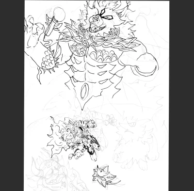 czasnawybory666 - Siedzem nad okadkom do mangi i bende musiau poplawiac tego lisa ehh...