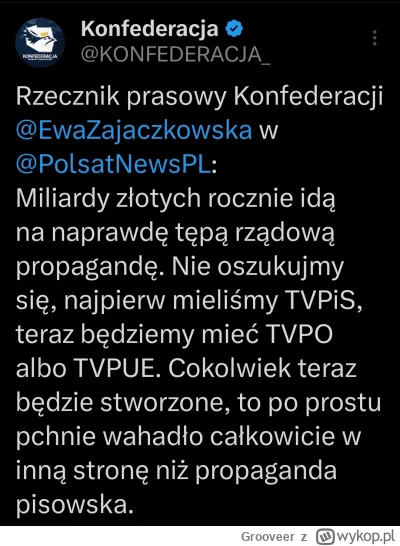 Grooveer - Ciężko się nie zgodzić
#polityka #tvp