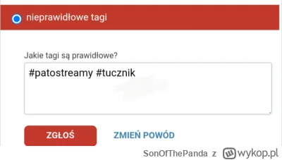 SonOfThePanda - Samodzielna brygada obrony tagu melduje się. 

Bagnet na b--ń!