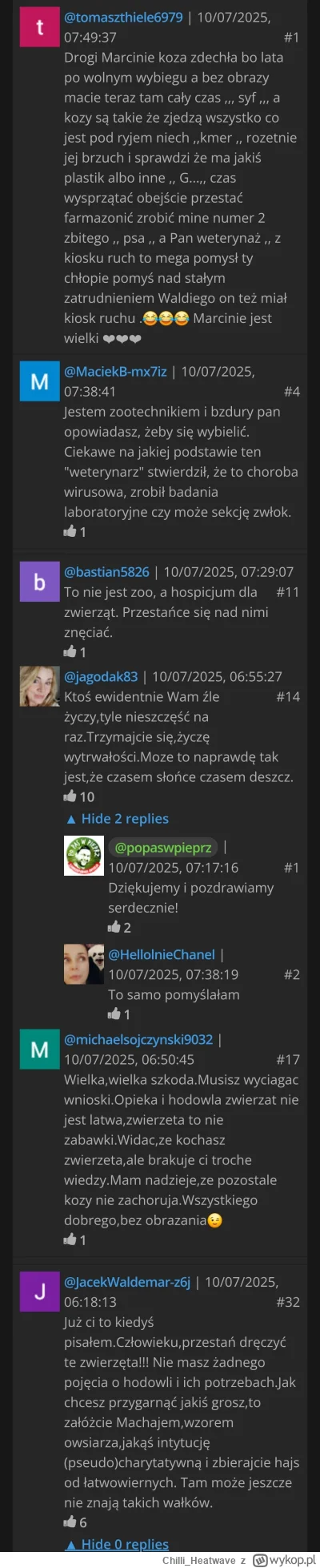 ChilliHeatwave - @ChilliHeatwave 

 Długie zdjęcie (mix komentarzy)