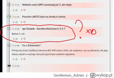 Gentleman_Adrian - #f1 Kiedy uzupełniasz transmisje #lemans o relacje z poważnego blo...