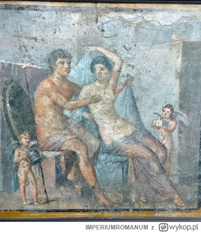 IMPERIUMROMANUM - Rzymski fresk ukazujący Marsa i Wenus

Rzymski fresk ukazujący Mars...