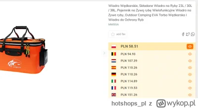 hotshops_pl - MMSGA Wiadro wędkarskie, składane wiadro na ryby

https://hotshops.pl/o...