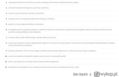 bin-bash - @junx: odpowiedz dlaczego zlikwidowali WDŻ na rzecz tej edukacji zdrowotne...