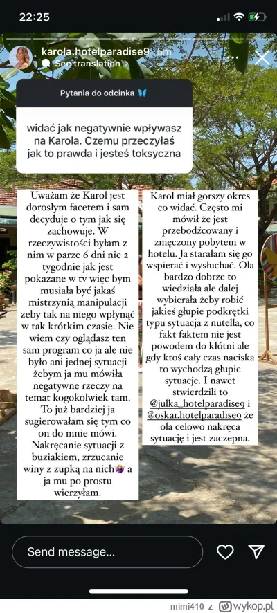 mimi410 - #hotelparadise  ona jest serio odklejona jakaś 😐