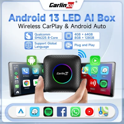 n____S - ❗ CarPlay TV Box Android Auto Carplay Adapter Android 13 SM6225 4/64GB
〽️ Ce...