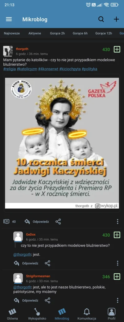 Kapitalista777 - Neuropek wrzuca ordynarnego fejka, bo nic takiego na stronach Radia ...