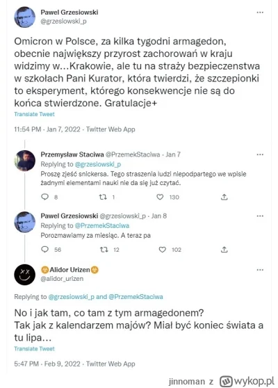 jinnoman - @Nieboty: Dobre pytanie. Ani z niego wiarygodny ekspert, ani udany wróżbit...