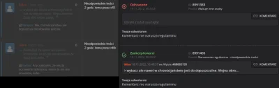 ibilon - @Varin: Mi kiedyś usunęli takie komentarze, pierwszy za "Nieodpowiednie treś...