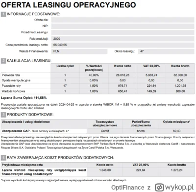 OptiFinance - @reedy: Seat spoko opcja, raczej tanie auto w utrzymaniu. Ogólnie kupuj...