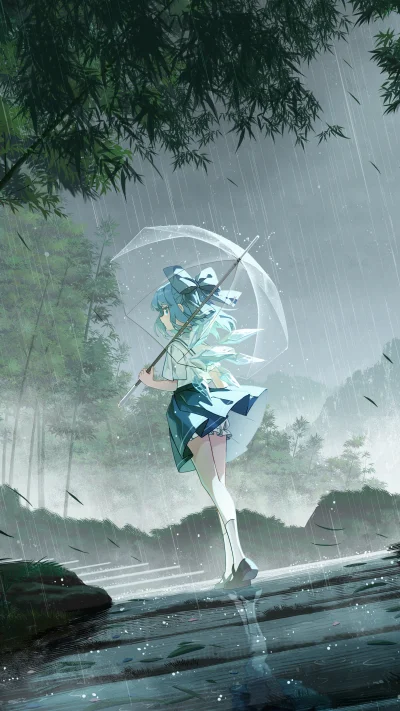 OttoFlick - #randomanimeshit #anime #deszczanime #touhou #cirno