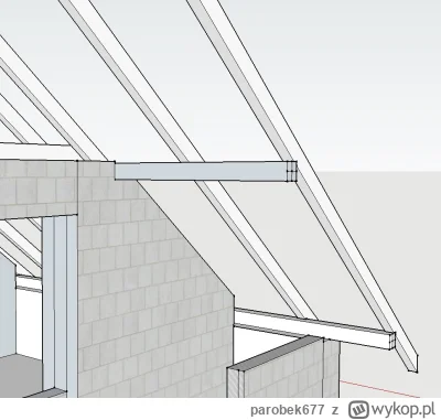 parobek677 - Remontuje sobie domek, muszę wzmocnić tą płatew, średnio mi się dodanie ...