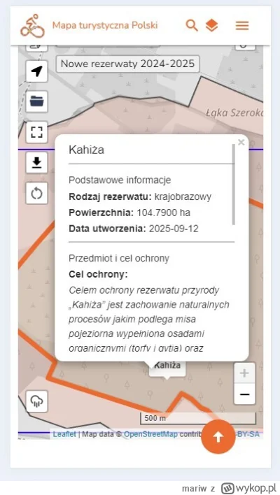 mariw - @andale: "Rezerwata w rezerwacie", to w rzeczywistości rezerwat w otulinie: [...