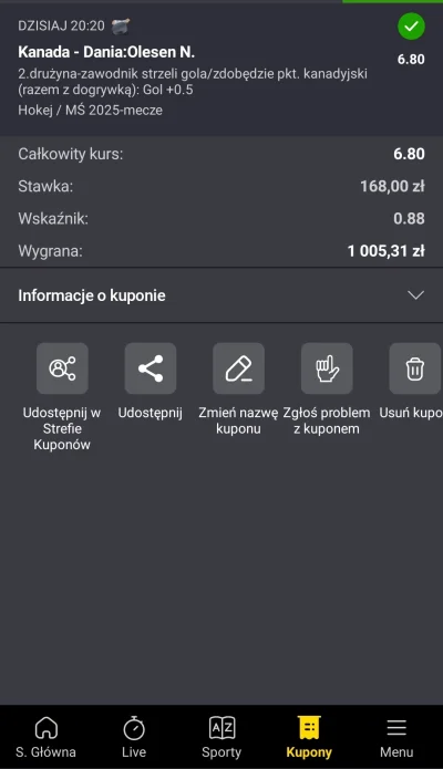 aonb - dzisiaj całkiem przyzwoite czucie (⌐ ͡■ ͜ʖ ͡■)
#hokej #bukmacherka