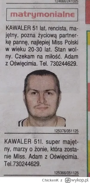 ChickenK - @Besalama:  Śledzę aktywność tego pana już od jakiegoś czasu :D nie mogę s...