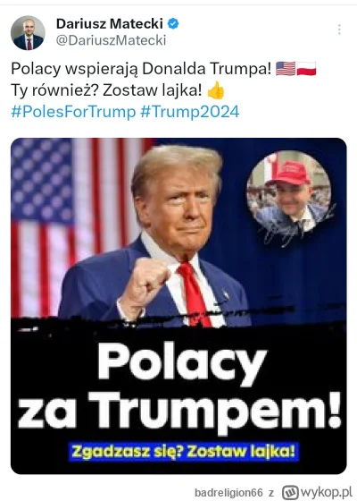 badreligion66 - #polityka #usa Jeśli Darek wspiera Trumpa to chyba wystarczający dowó...