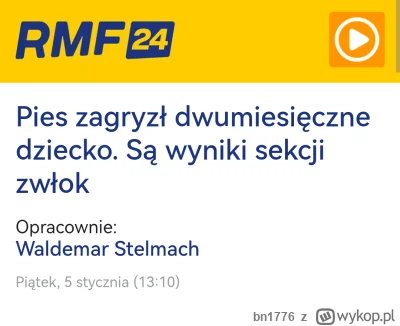 bn1776 - @WielkiNos
Ugryzł cię pies jak szedłeś ulicą? Widocznie jesteś złym człowiek...