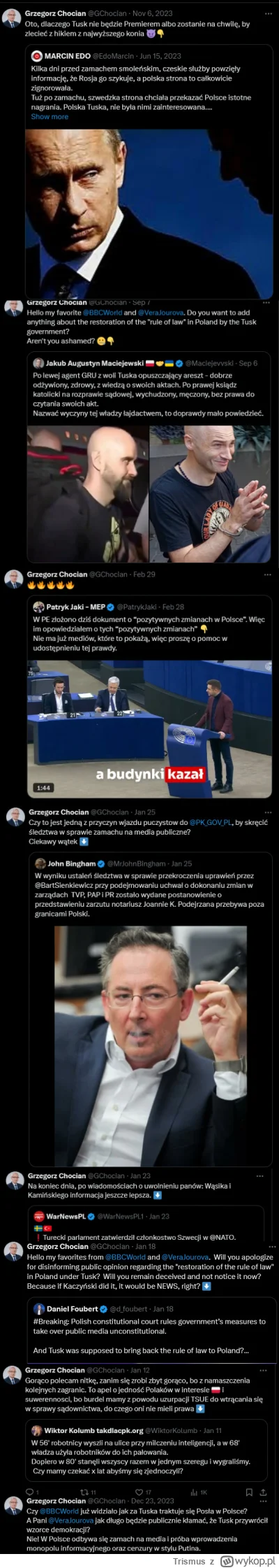 Trismus - Wykopki z głównej  łykają propagandę PiSowczyka i szura odciętego od państw...